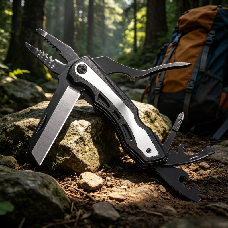 Folding Multitool Pliers 16 in 1 Stainless Steel Portable EDC Pocket Tool Survival Camping Hiking Outdoor Gear For Repair
