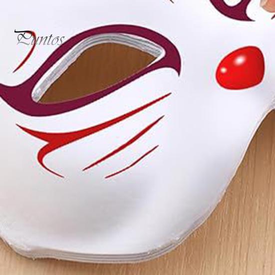 2/3/5/6/10/12/20 Pcs DIY Masques Cat Face Solid Color DIY Hand-Painted Carnival Party Ball Masquerade Halloween Costume Animal Shape Face Cushion