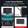 Hippcron 7inch Car Radio Wireless Carplay And Wireless Android Auto Touch Screen Multimedia Video Player With AUX USB For Camera