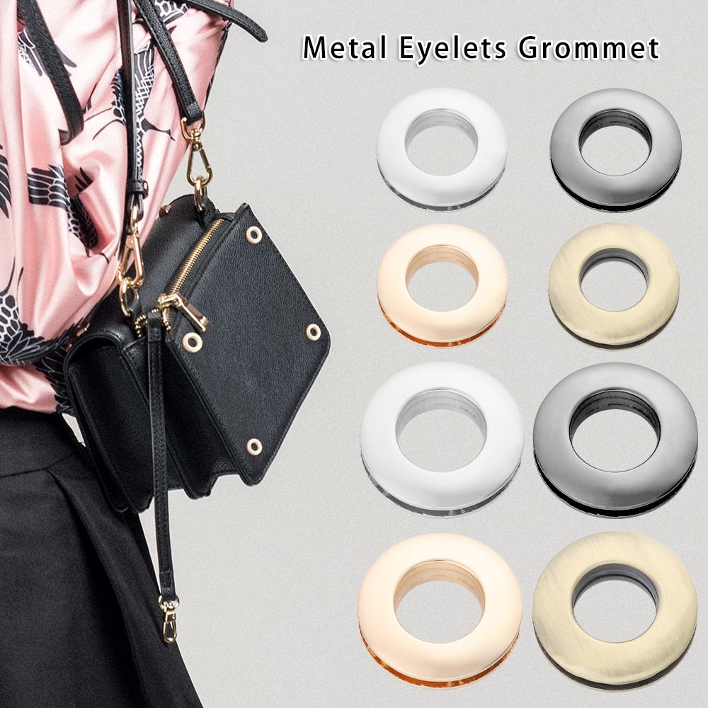 Аксессуары для украшений Фурнитура для багажа Сплавные люверсы Изделия из кожи Люверс Пуговица Пряжка для сумки Сплавное отверстие Металлические люверсы