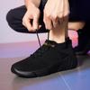 Men's Breathable Sneakers Running Shoes Men and Women Ultralight High Elastic Socks Shoes Tennis Sports Black Shoes