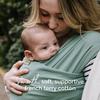 Слинг-переноска Boba Wrap Baby Carrier Японский [Официальный дистрибьютор] (Зеленый шалфей)