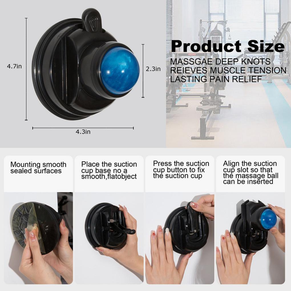 Wall Mounted Massage Ball For Effective Pain Relief Anywhere Convenient Massage Ball Massage Balls