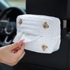 Универсальный автомобильный держатель для салфеток Кавайный подвесной бумажный ящик Кейс для хранения бумаги Домашнее украшение
