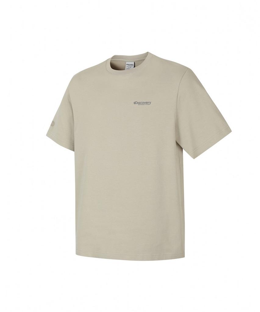 DISCOVERY EXPEDITION Uni Climb Graphic Short Sleeve T-Shirt (Beige2)