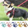 2Pcs/Set Pet Chest Strap Reflective Strips Anti-escape Breathable Universal Pet Dogs Cats Training Harness