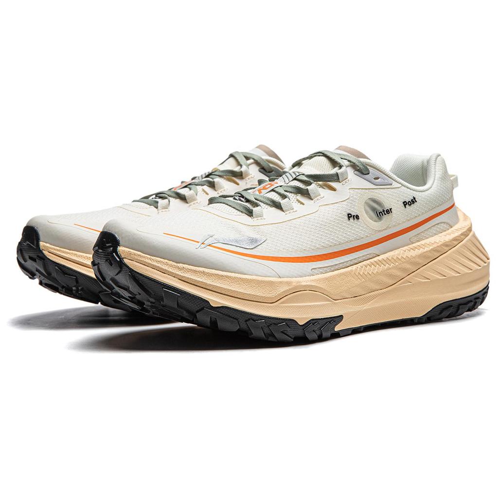 Кроссовки для бега Soulland X Li Ning Stability Support Shock Absorbation Non-Slip Rebound Low-Top для мужчин Кроссовки для бега Off-White ARNU003-22
