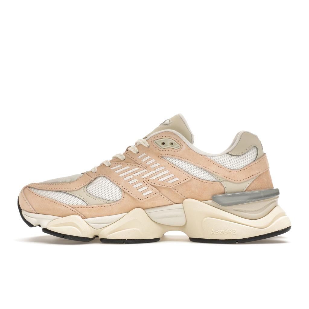 New Balance 9060 Vintage Rose Sea Salt Унисекс Кроссовки Розовый Серебристый Металлик U9060WNA