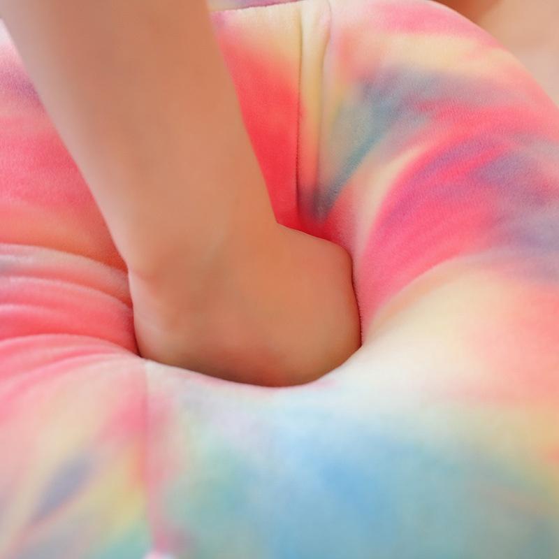 35 см Squishmallows Радуга Единорог плюшевая кукла милый мультфильм подушка дети фаршированные