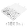 175pcs  Box Aluminum Rivet Nut Insert Nut Accessory Set M3  4  5  6  8  10  12
