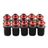 10PCS M5x16mm Motorcycle Windscreen Windshield Bolts Screws Nut Fastener For Honda Suzuki Yamaha