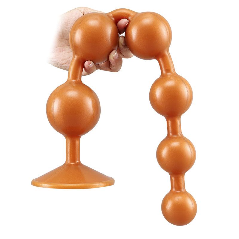 Жидкий силиконовый анальный плаг с присоской, анальный дилататор, секс-игрушка, мастурбатор, фистинг 18+