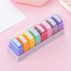 8 Pcs/set 5 Pcs/set Student Praise Teacher Auto-Refilling Stamp Set Teacher Supplies  Kids Gifts