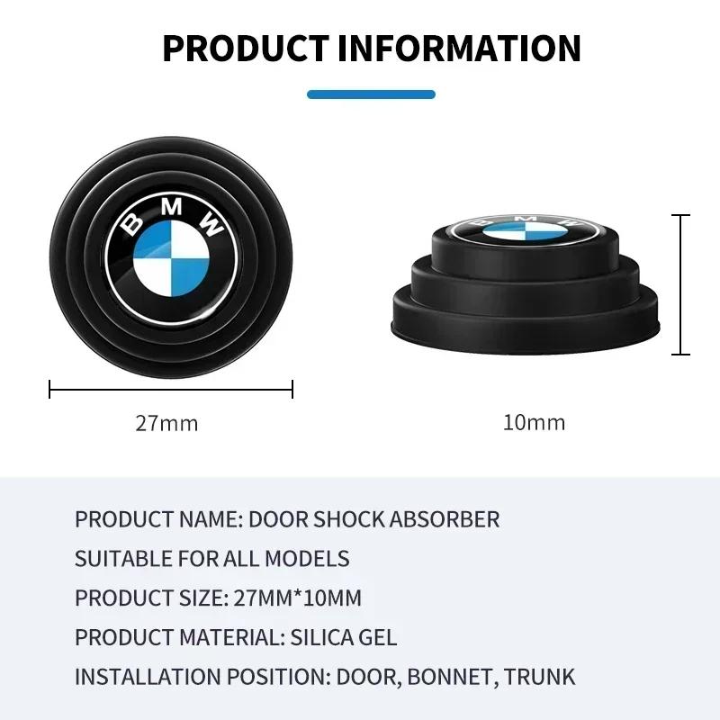 Interior Mouldings E60 E93 New For BMW Car Door Shock Absorber Pads Buffer Bumper Anti-collision Shock Absorbing For BMW Perform