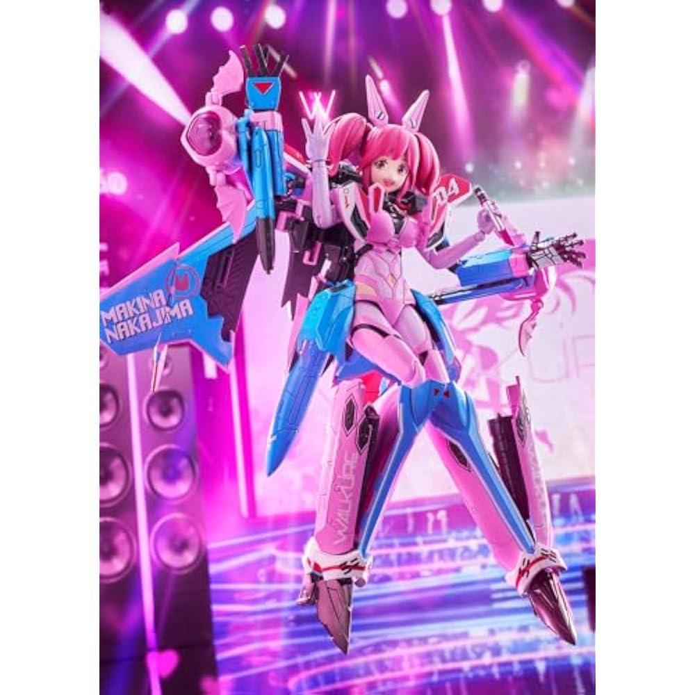 Aoshima Bunka Kyozai (AOSHIMA) VFG Macross Delta VF-31A Kairos Machina Nakajima Total Height Appr...