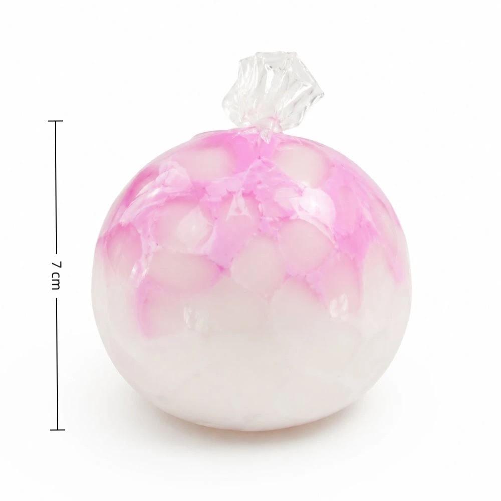 Gradient Colors Rainbow Crispy Balls Soft Decompression Pinch Toy Office Home Relaxation