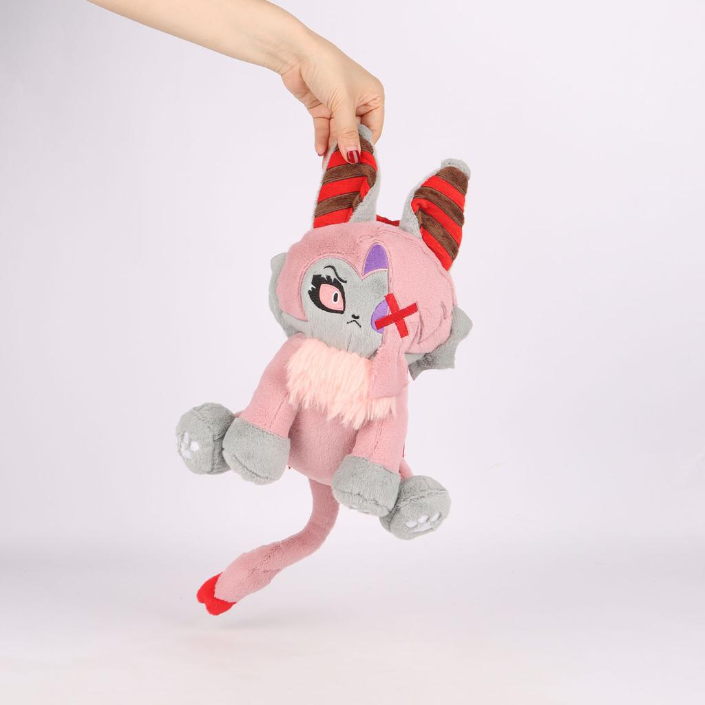 Hazbin Hotel Hell Inn Fan Cat Плюшевая кукла Мультфильм Аниме Кукла