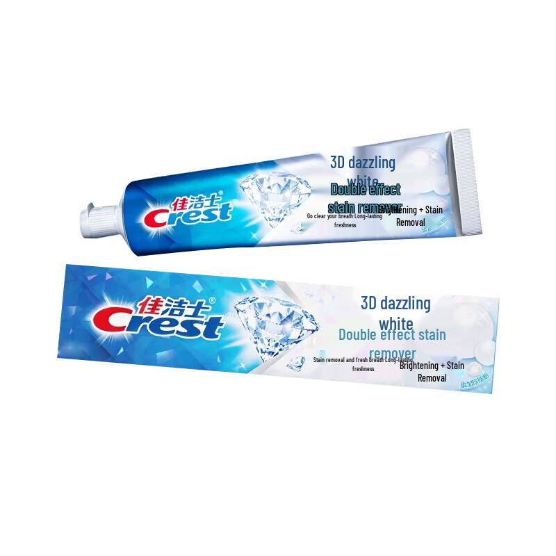 Crest 3D White Dual Action Stain Removal Toothpaste