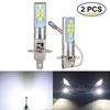 2pcs H1 H3 LED Bulbs Car Fog Lamp Super Bright 1400LM 6500K White Driving Lamp Car Lights DC 12V 24V Auto Lamp