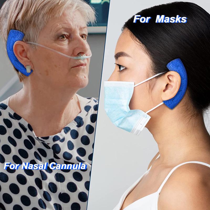 Ушная кислородная канюля Подушечки для носовой трубки Подушечки для кислородной трубки Защитный чехол для пациента Ремешок для носовой канюли Подушечки для ушей