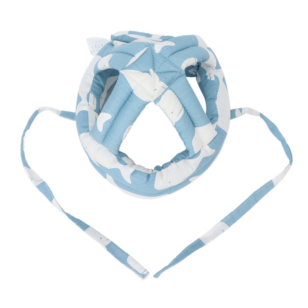 Детский защитный шлем из мягкого хлопка, предотвращающий столкновения, регулируемая дышащая защитная шапка для головы