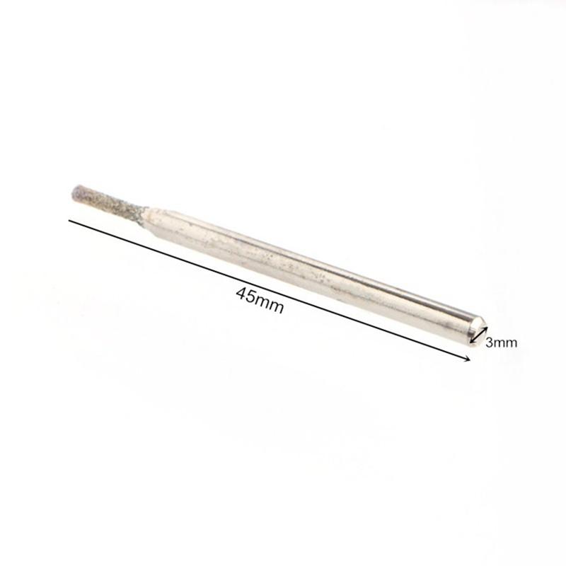 Набор алмазных шлифовальных и резьбовых режущих фрез для вращающегося инструмента Dremel, каменного стекла