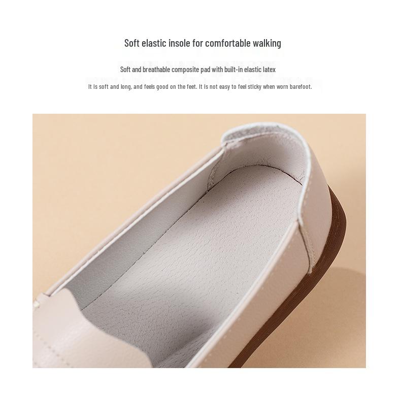 Женская осенняя обувь 2025 года, модные слипоны с нескользящей подошвой для мам, размеры 35-41