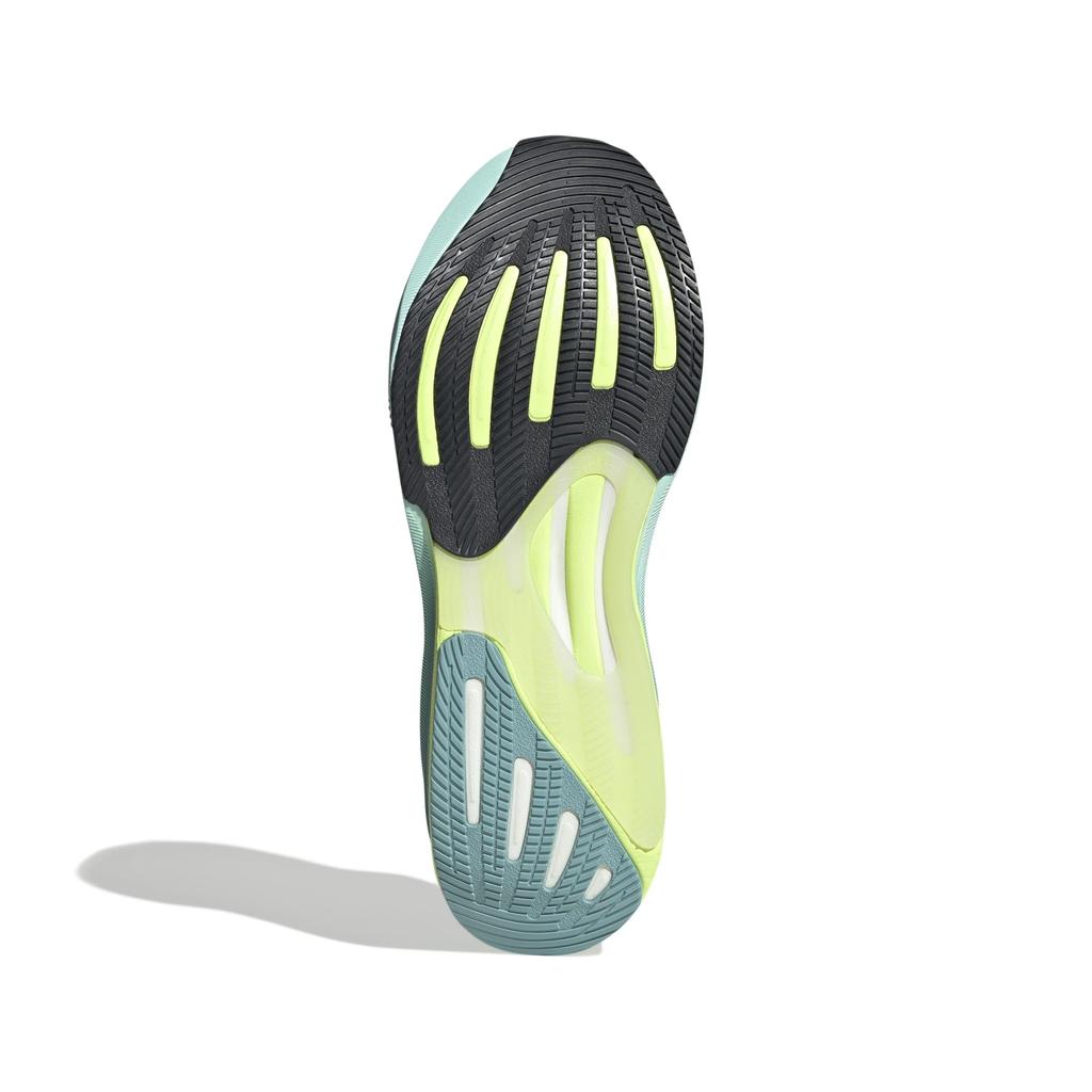Adidas Supernova RISE 2 Running Shoes, Unisex Adult, NKM80, Onyx/Mint Tone/Hi-Res Yellow (JQ7701), Size 26.5cm