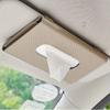 Car Tissue Holder, Car Sun Visor Napkin Case, Multifunctional PU Leather Back Seat Tissue Box Tissue Bag For All Models