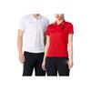 Мужской свитер-поло с коротким рукавом Li Ning Plain Collar Polo, красный APLT077-6