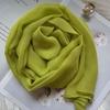 Hangzhou Silk Scarf for Women Versatile Mulberry Silk Scarf for Summer Sun Protection Beach Towel Solid Color Mother Long Shawl