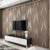 3D Wallpaper Stripe Wallpaper Living Room Background Wallpaper Curve Stripe TV Background Wallpaper Decoration Salon Maison Luxe