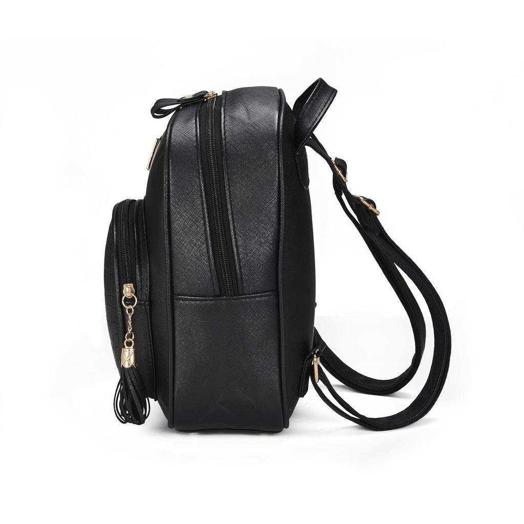 Элегантный женский плетеный рюкзак из искусственной кожи с регулируемыми лямками для повседневного использования