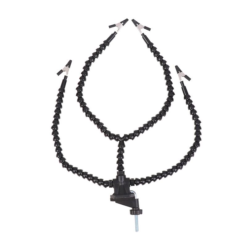 Многофункциональный инструмент «Третья рука» для пайки, настольный зажим, подставка для пайки, держатель для сварки печатных плат, гибкий рычаг, инструмент для пайки