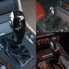 Electric LHD Automatic LED Gear Shift Knob Retrofit Kit Fits for BMW E46 E60 E61 Refit for F30 StyleGlossy Black