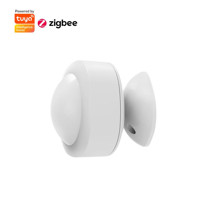 Tuya Zigbee WIFI 120° Регулируемый угол Датчик движения Pir Инфракрасный датчик движения человеческого тела Беспроводной детектор Google Home Alexa Voice