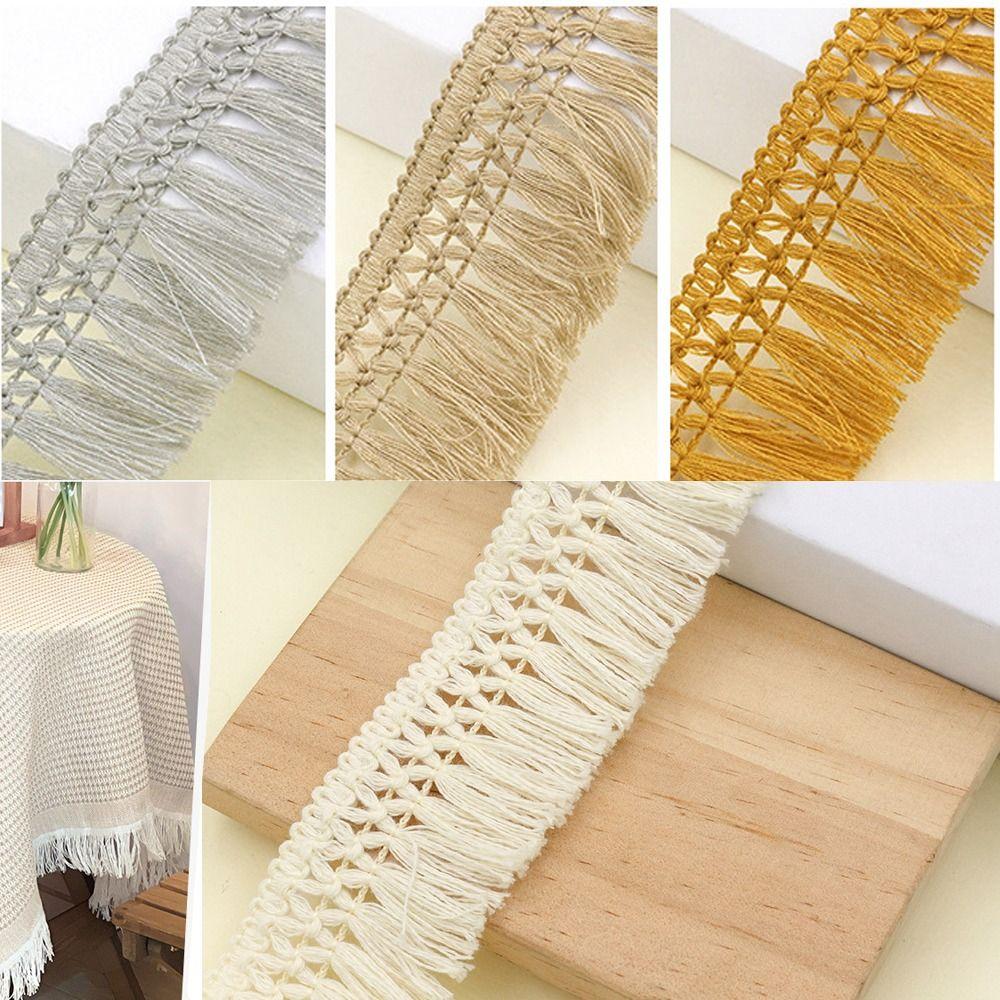 Длина 25м Ширина 4см Хлопковое Кружевное Тканевое Кружево Отделка DIY Поделки Крест Ажурная Отделка с Кисточками Декор Одежды Бахрома для Платья