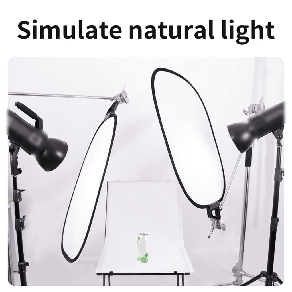 Soft Light Panel Portable Foldable Reflector Board with Carrying Bag for Portrait Photography Outdoors Shooting