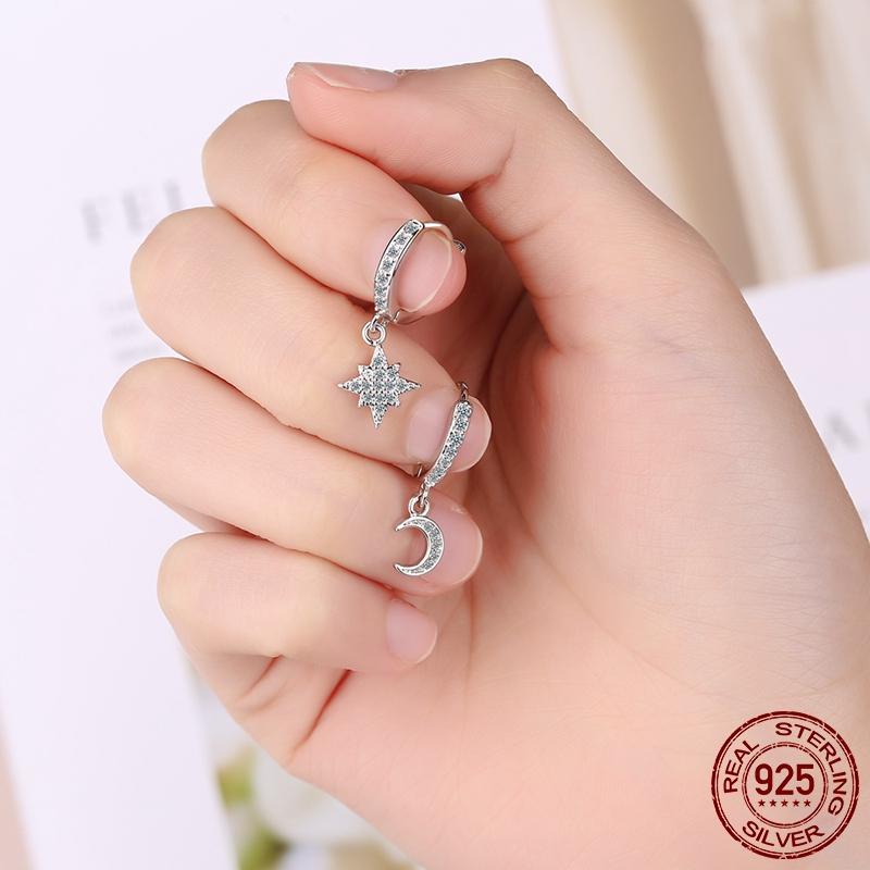 Горячие серебряные серьги-кольца 925 пробы, серебряные серьги-кольца с геометрией дельфина и следом для женщин, модные женские ювелирные изделия, подарок