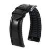 BINLUN Leather Watch Quick Crocodile Pattern Watch Band with Silicone Breathable Replacement Strap for Men and 22mm Strap, Release, Interior, Women,