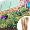 20 Pcs Bamboo Plant Support Stakes Reusable Garden Stakes Natural Bamboo Sticks Support Poles for Orchid Tomato