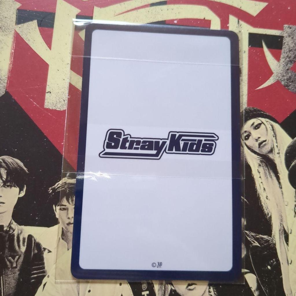 [ИСПОЛЬЗОВАННАЯ] Карточка коллекционирования Reno JYPSHOP Limited Карточка коллекционирования Stray Kids