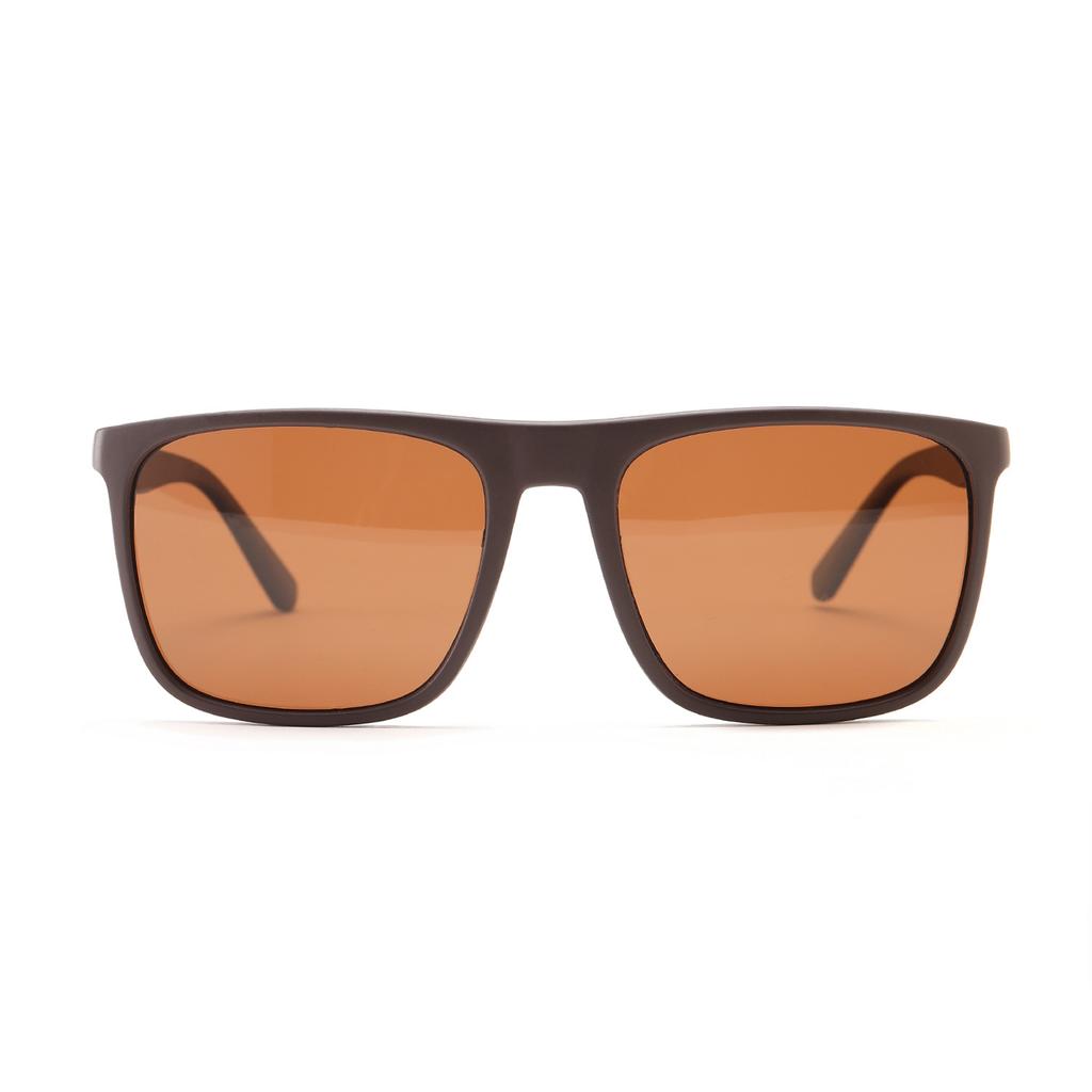 Очки Tr9107 поляризованные квадратные матовые черные коричневые солнцезащитные очки женские, солнцезащитные очки мужские