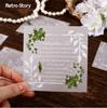 20pcs/lot Memo Pads Material Paper Xi language Junk Journal diary Scrapbooking Cards Background Decoration Paper