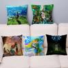 Game Legend X Zelda Pillow Gifts Home Office Furnishings Bedroom Sofa Car Cushion Cover Case 45x45cm