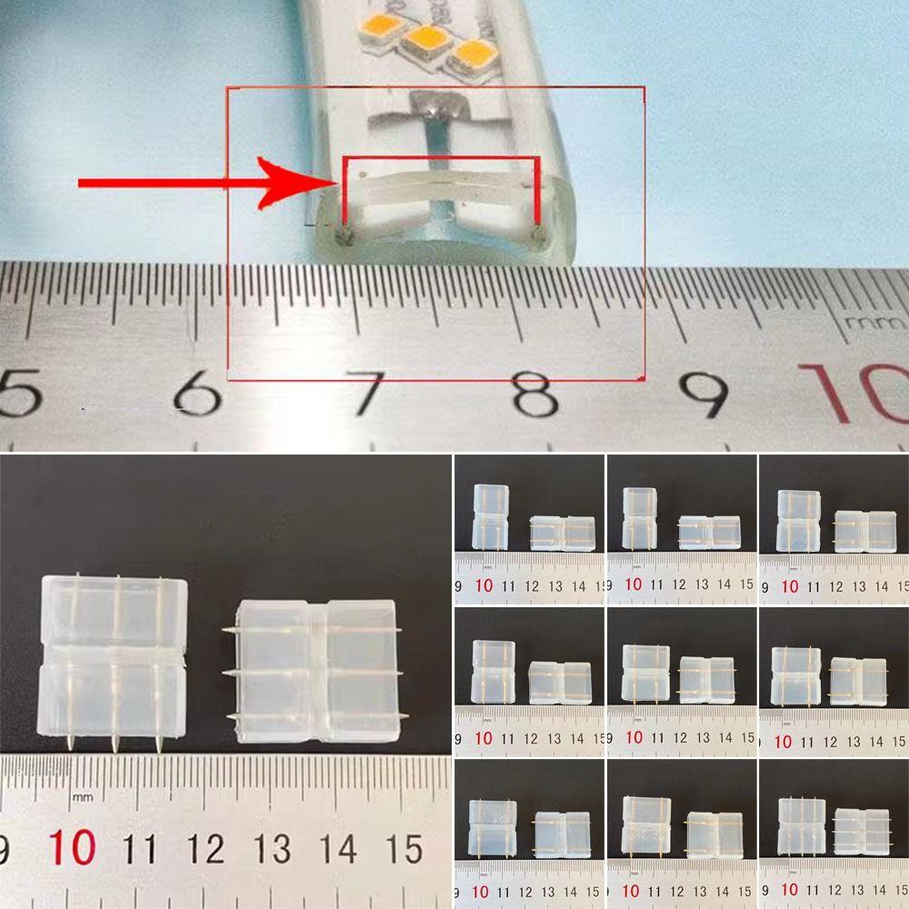 Copper LED Strip Connector Gold Solderless Connectors Lighting Accessories RGB Connector  RGB