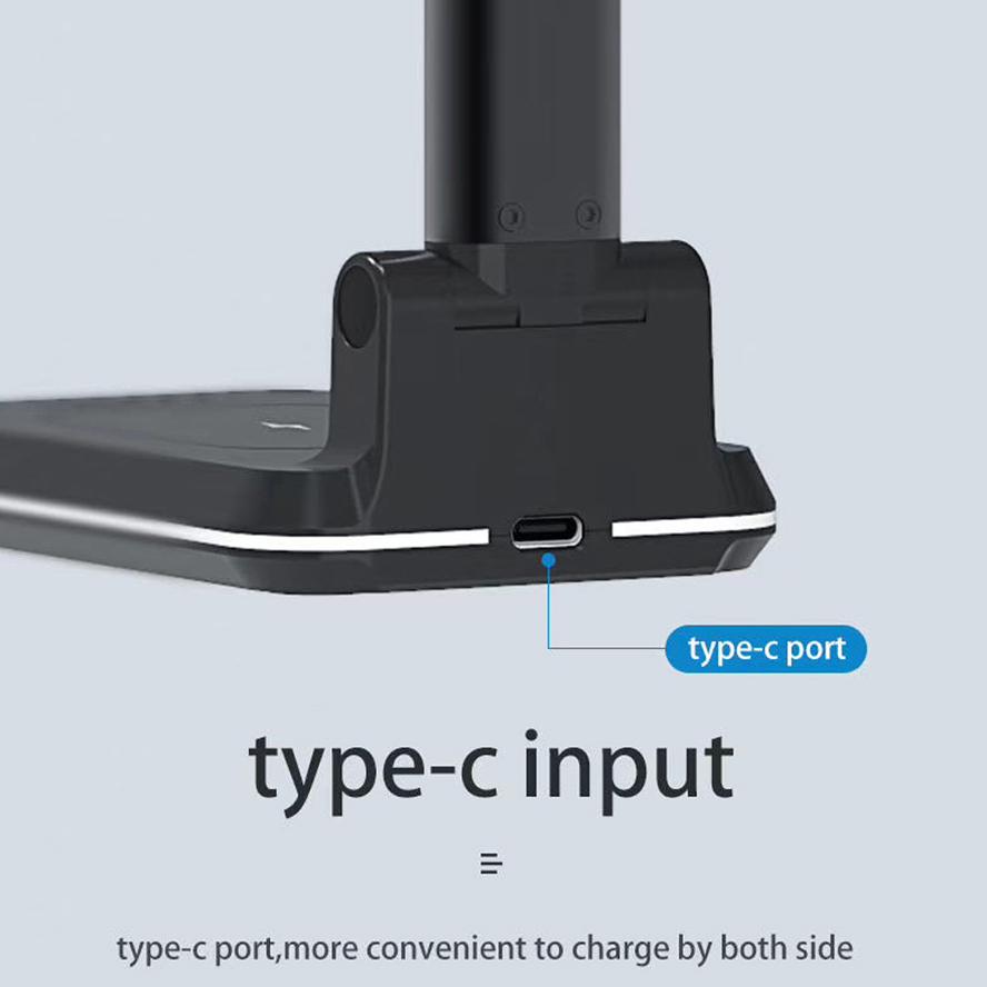 Кронштейн для быстрой беспроводной зарядки для iPad Mini iPhone X 8Plus XR 11 Pro XS Max Airpods 2 Pro Samsung S9 Note9 планшет подставка для зарядки