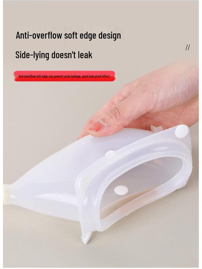 Мужское силиконовое съемное нижнее белье для сбора мочи с катетером для ухода за пожилыми