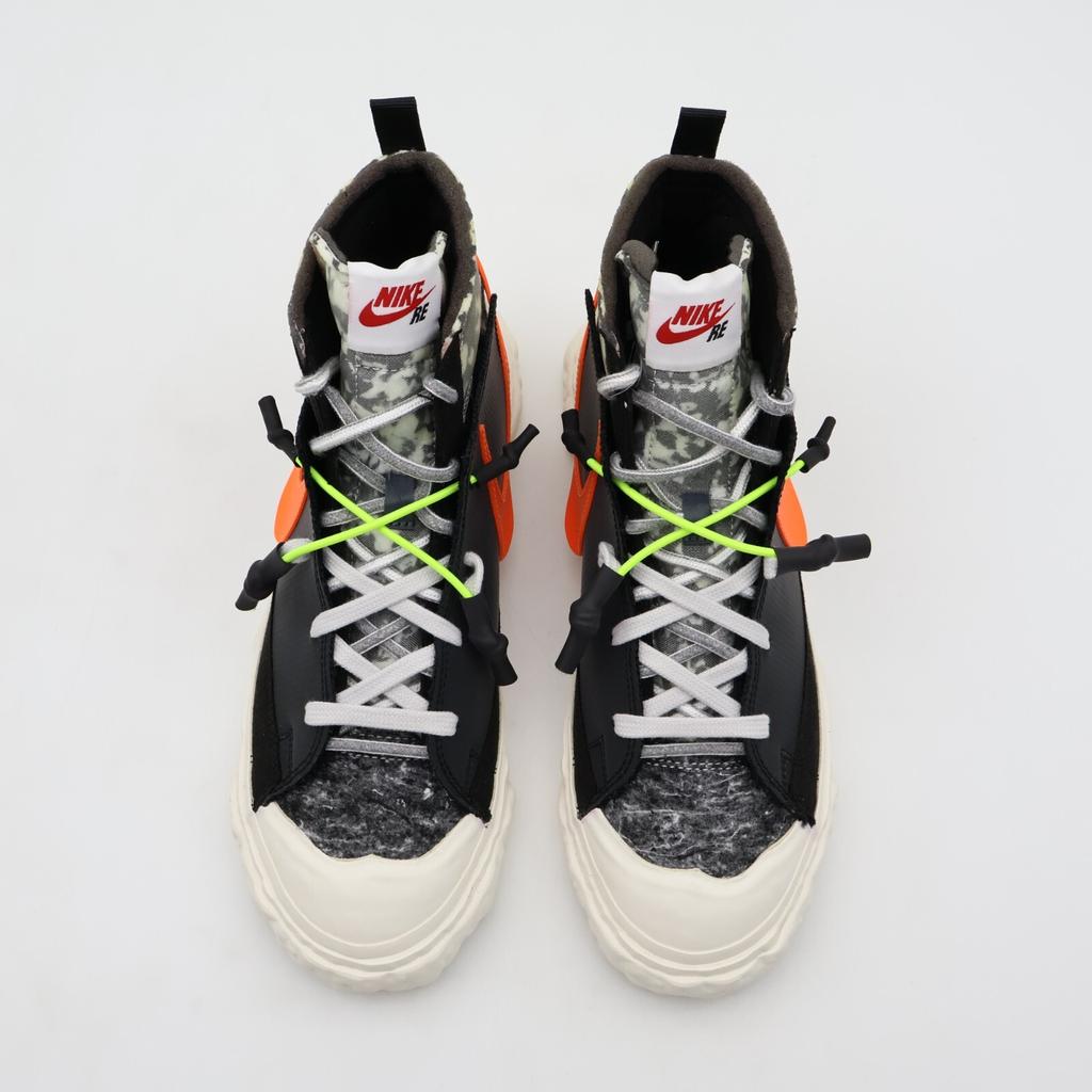 CZ3589-001 Nike Blazer Mid Readymade Черный Серый Vast Серый Вольт Оранжевый (Мужской)