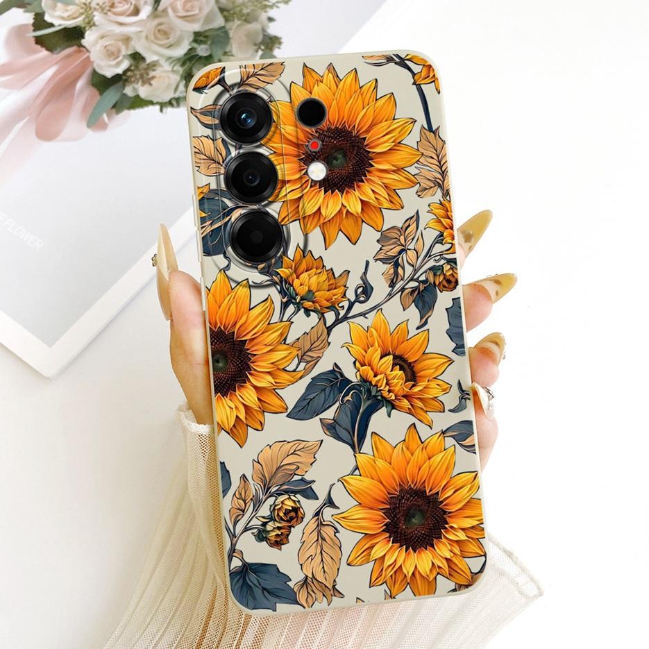 Чехол для Tecno Camon 50 4G CN5 Роскошный Цветочный Конфетный Расписной Чехол Мягкий ТПУ Чехол для Телефона Для Tecno Camon 50 Pro 4G CN5c Camon50 Сумки